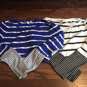 Two long sleeve shifts from banana Republic